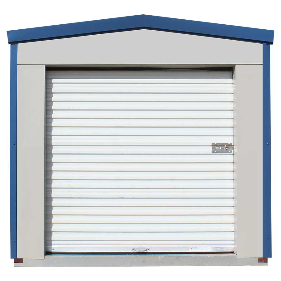 Siding: Ash Gray | Trim: Regal Blue | Door: Glossy White