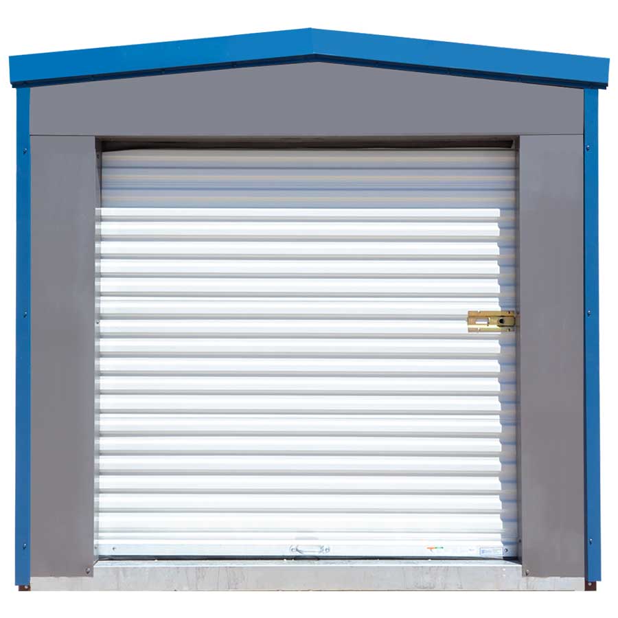 Siding: Charcoal | Trim: Regal Blue | Door: Glossy White